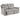 Barnsana Power Reclining Loveseat with Console - Ash