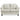 Genoa Loveseat - Coconut