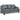 Genoa Queen Sofa Sleeper - Steel
