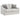 Markle Loveseat - Chalk