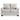 Rannis Twin Sofa Sleeper - Snow