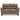 Navi Loveseat - Fossil