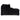 Midnight-Madness 3-Piece Sectional with Chaise - Onyx / Left Facing