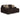 Midnight-Madness Super Chaise - Chocolate / Left Facing