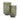 Clarkton Candle Holder Set (Set of 2) - Green