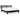 Danziar Platform Slat Bed - Black / Queen