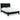 Danziar Platform Bed - Black / Queen