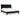 Danziar Platform Bed - Black / Queen