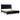 Danziar Platform Panel Bed - Black / King
