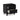 Danziar Nightstand - Black / 2 Drawer