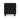 Danziar Nightstand - Black / 2 Drawer