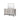 Vessalli Dresser and Mirror - Gray / 6 Drawer