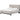 Vessalli Panel Bed - Gray / King