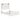 Gerridan Panel Bed - White/Gray / Queen