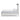 Gerridan Panel Bed - White/Gray / Queen