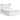 Gerridan Panel Bed - White/Gray / King