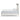 Gerridan Panel Bed - White/Gray / King