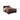 Huey Vineyard Sleigh Bed - Black / Full
