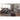 Derekson Panel Bed with 6 Storage Drawers - Multi Gray / King