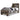 Derekson Panel Bed - Multi Gray / Twin