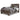 Derekson Panel Bed - Multi Gray / Full