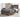 Derekson Panel Bed - Multi Gray / Full
