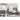 Drystan Panel Bed with Footboard Storage Drawers - Multi / Full