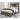 Drystan Panel Bed with Footboard Storage Drawers - Multi / Queen