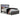 Baystorm Panel Bed with 2 Storage Drawers - Gray / Queen