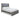 Baystorm Panel Bed with 2 Storage Drawers - Gray / Full