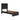 Belachime Panel Bed - Charcoal / Twin