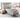 Cadmori Upholstered Panel Bed - Two-tone / Full