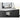 Cadmori Dresser and Mirror - Black/White / 6 Drawer