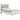 Altyra Panel Bed - White / Queen