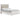 Altyra Panel Bed - White / Queen