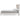 Altyra Panel Bookcase Bed - White / King