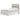 Altyra Panel Bed - White / Full
