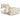Willowton Sleigh Bed - Whitewash / Queen