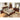 Alisdair Sleigh Bed - Reddish Brown / King