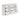 Cayboni Dresser - Whitewash / 6 Drawer