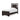 Covetown Panel Bed - Dark Brown / Twin