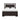 Covetown Panel Bed - Dark Brown / Queen