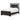 Covetown Panel Bed - Dark Brown / Full