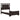 Covetown Panel Bed - Dark Brown / Full
