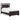 Covetown Panel Bed - Dark Brown / Full