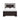 Covetown Panel Bed - Dark Brown / Full