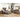 Trinell Panel Bed with 1 Large Storage Drawer - Brown / Twin