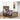 Trinell Panel Bed with 1 Large Storage Drawer - Brown / Twin