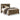 Trinell Panel Bed - Brown / Queen