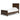 Danabrin Panel Bed - Brown / Twin
